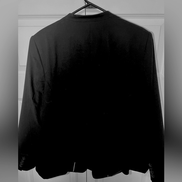 Liz Claiborne Black lined blazer plus size 22w - Picture 2 of 3